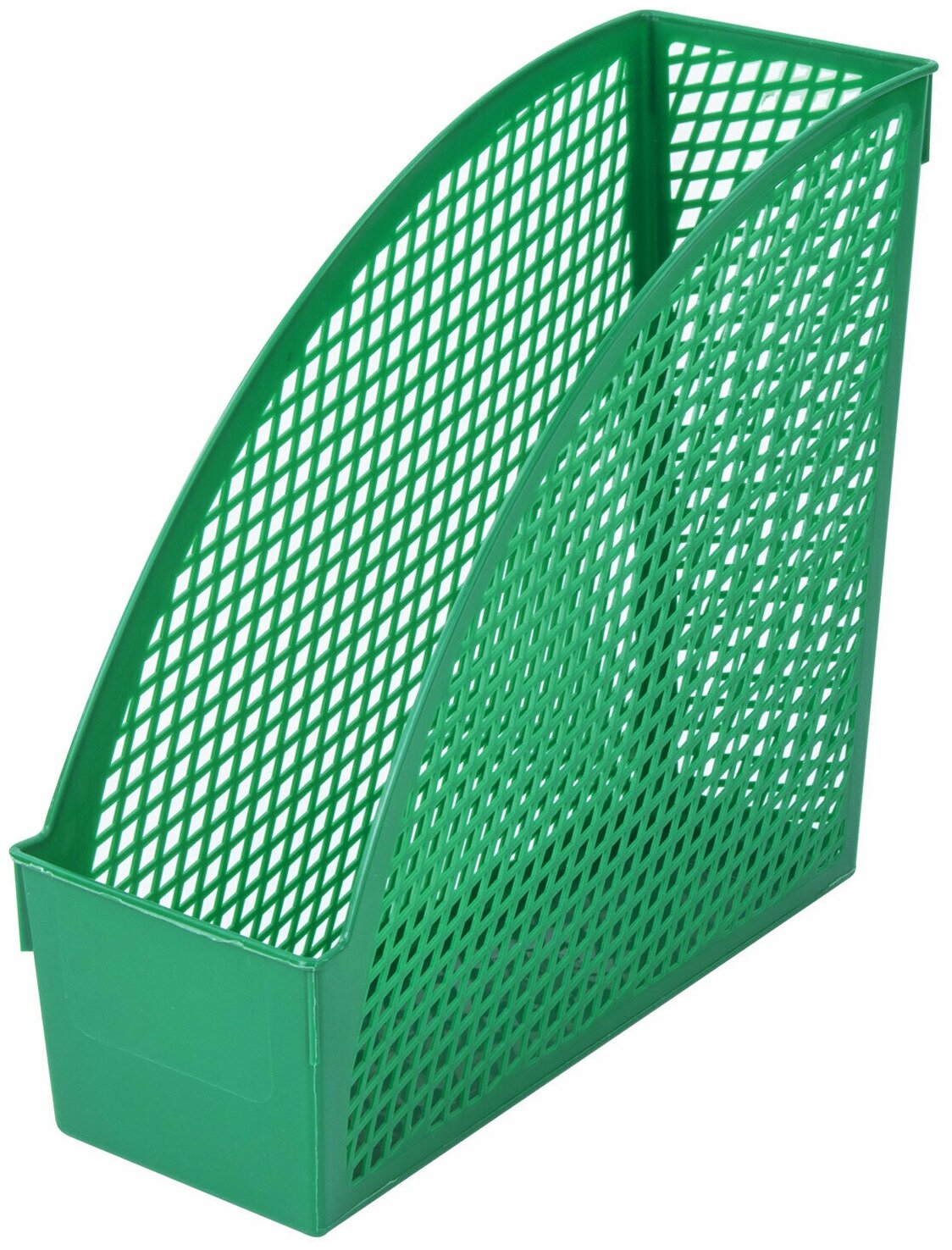 Лоток вертикальный Staff для бумаг "Profit", 270х100х250 мм, сетчатый, полипропилен, зеленый