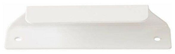 Ручка балконная металлическая, белая RAL 9016 - фотография № 3