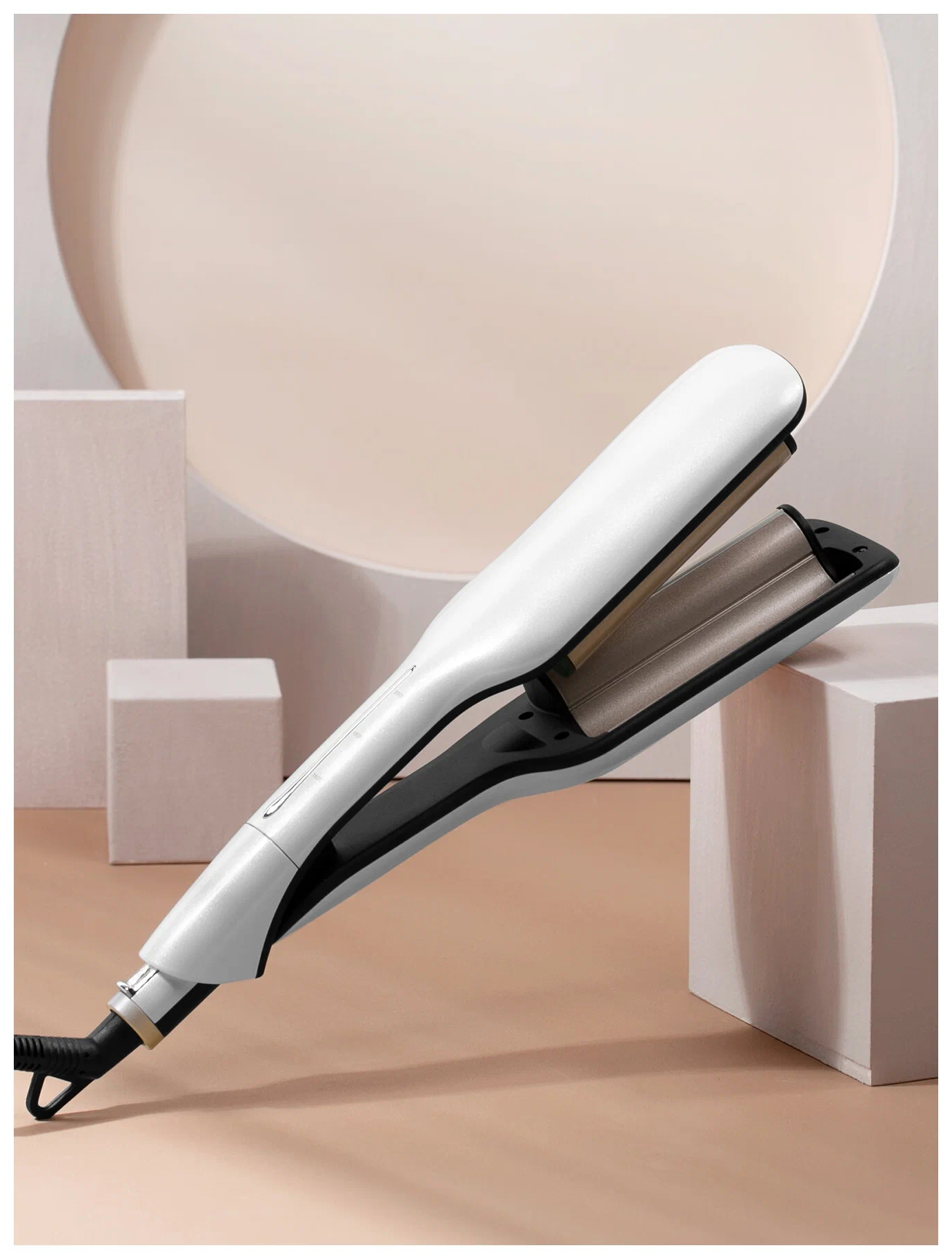 Выпрямитель Enchen Enrollor Hair curling, 69 Вт, керамическое покрытие, до 200 C, белый Enchen 9601 . - фотография № 3