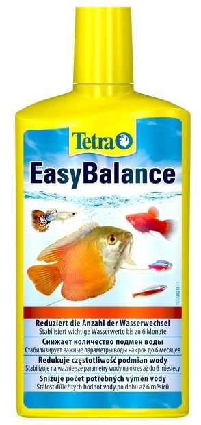 TetraAqua EasyBalanse Кондиционер для стабилизации среды обитания рыб 100мл - фотография № 11