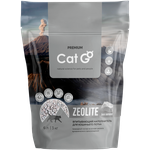 Наполнитель Cat Go ZEOLITE для кошачьего туалета, впитывающий, цеолит, без запаха, 3 кг - изображение