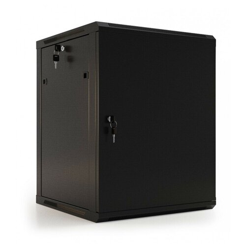 Шкаф настенный 19-дюймовый Hyperline TWB-0645-SR-RAL9004 nastennye kondicionery