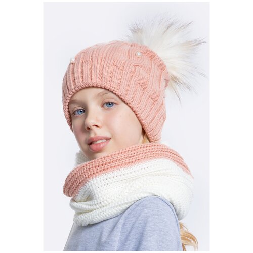 фото Шапка шалуны, размер 52, розовый