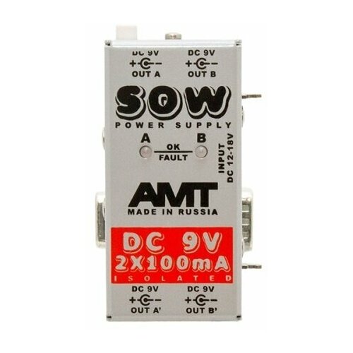 PSDC9-2 SOW PS-2 Модуль питания DC-9V 2x100mA, АМТ Electronics