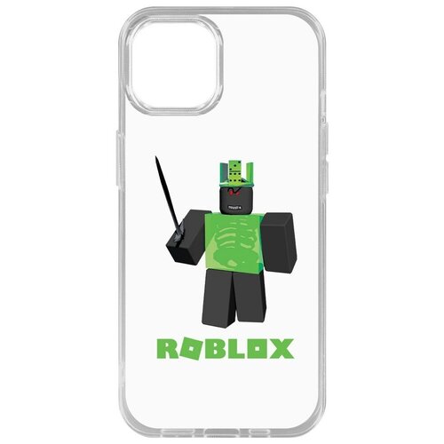 Силиконовый чехол / накладка / бампер Roblox-1x1x1x1x1 для iPhone 14 Plus