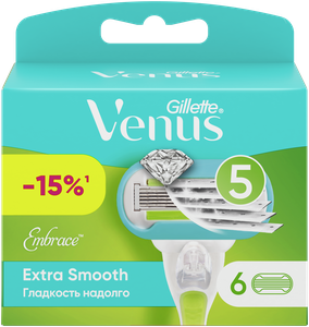 Фото Venus Embrace Extra Smooth Сменные кассеты