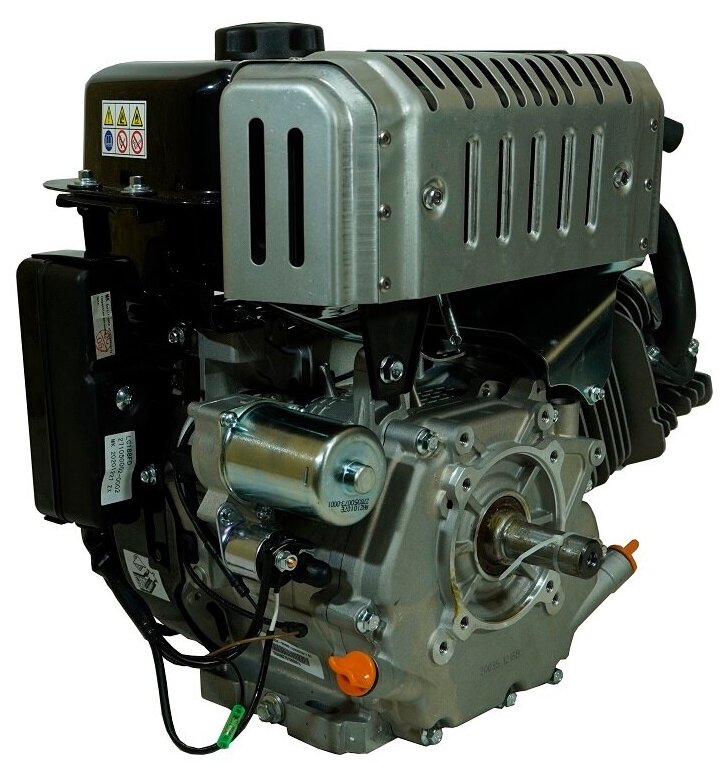 Двигатель Loncin LC 190FDA (A type) D25 (лодочная серия, 15л.с., 420куб. см, вал 25мм, ручной и электрический старт) - фотография № 5