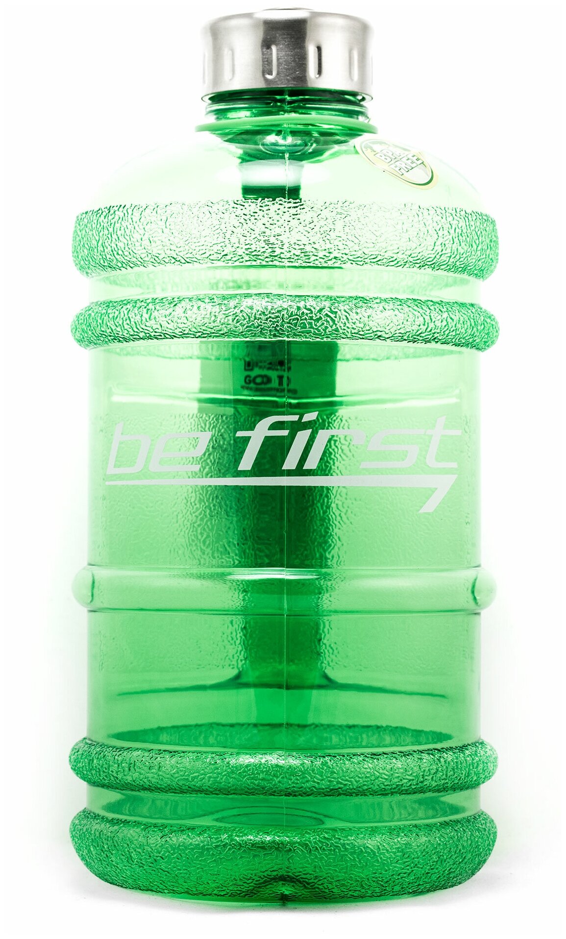 Be First Бутылка для воды прозрачная 2200 мл Зеленый