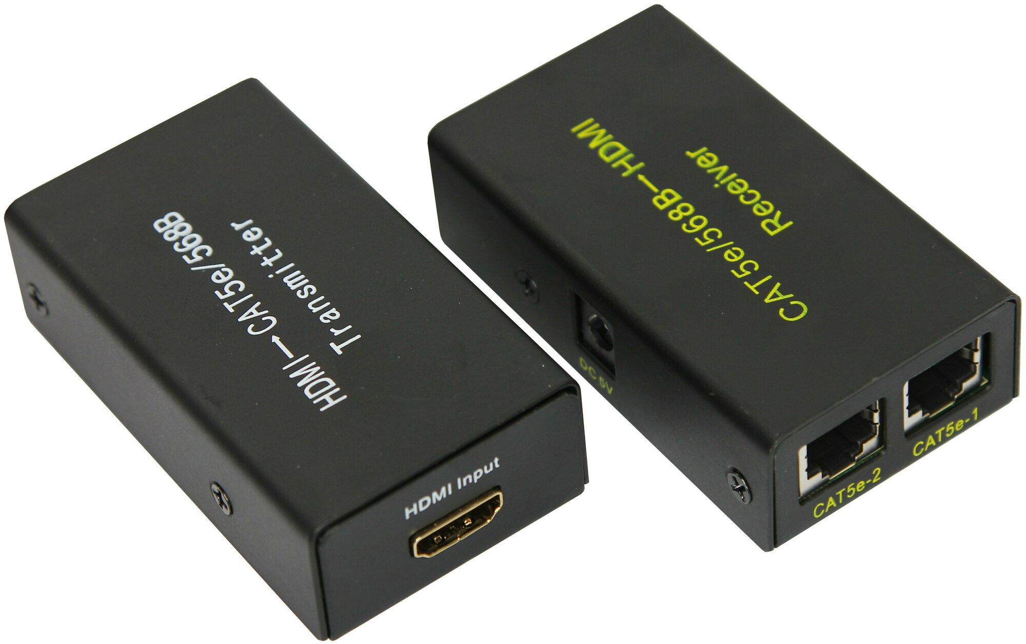 HDMI удлинитель по витой паре RJ-45(8P-8C) кат. 5е/6 передатчик+приемник REXANT