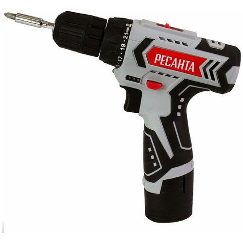 Дрель-шуруповерт аккумуляторная РЕСАНТА ДА-20-2ЛК 20 Ач 694000₽