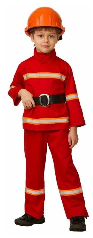 Карнавальный костюм Пожарный, размер 152-76, Батик 5705-152-76