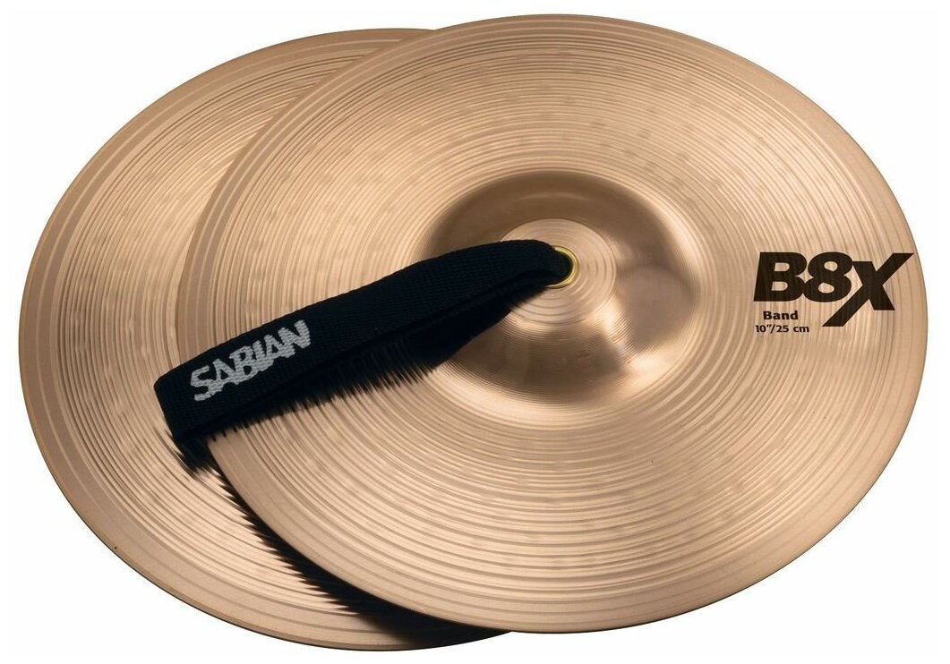 Sabian 10" B8X Marching Band тарелки маршевые (пара)