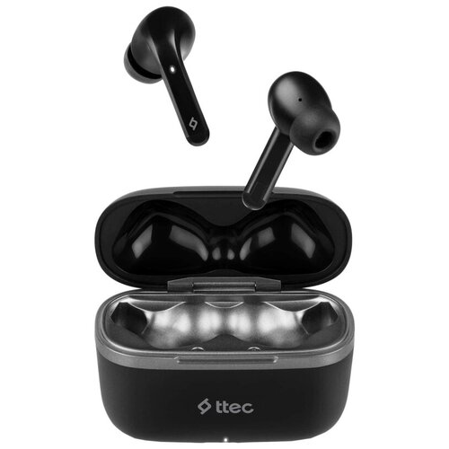 Наушники Беспроводные Блютуз Ttec AirBeat Move TWS Черный 2KM138S 278500₽