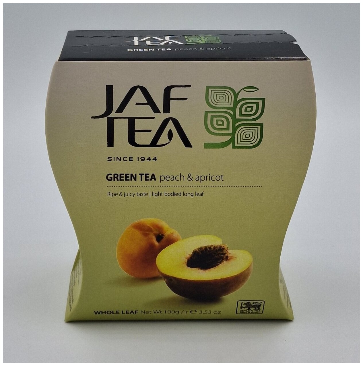 Чай зелёный JAF TEA Peach+Apricot зелёный чай с персиком и абрикосом 100 г. - фотография № 8