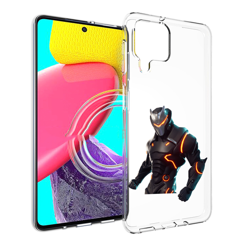 Чехол MyPads fortnite-1 для Samsung Galaxy M53 (SM-M536) задняя-панель-накладка-бампер