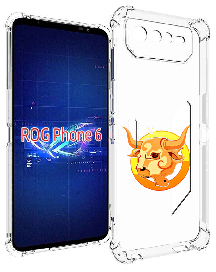 Чехол MyPads знак-зодиака-телец-6 для Asus ROG Phone 6 задняя-панель-накладка-бампер