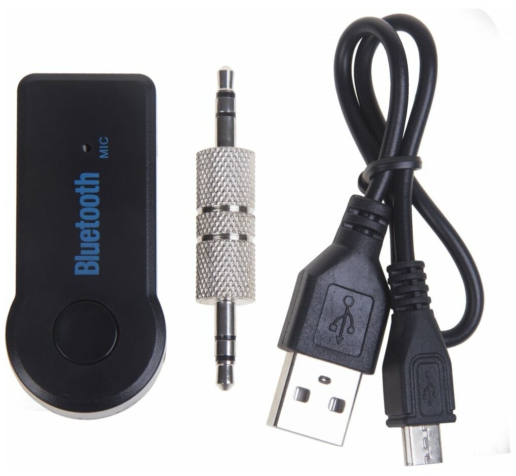 Адаптер (переходник) BluetoothAUX, MiniJack REXANT 18-2400