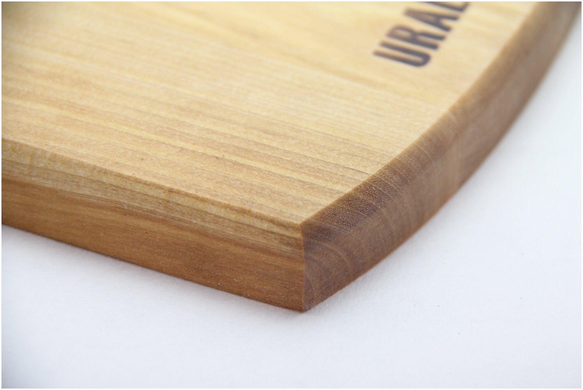Доска разделочная деревянная с ручкой 32х19 см. URAL BIRCH - фотография № 11