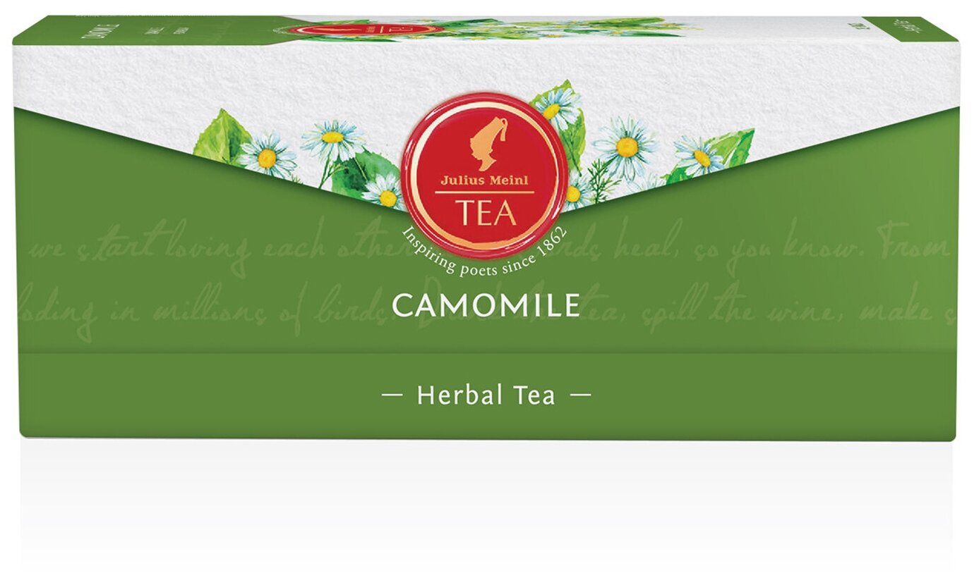Чай Julius Meinl Camomile (Ромашка) в пакетиках 2x25шт - фотография № 1