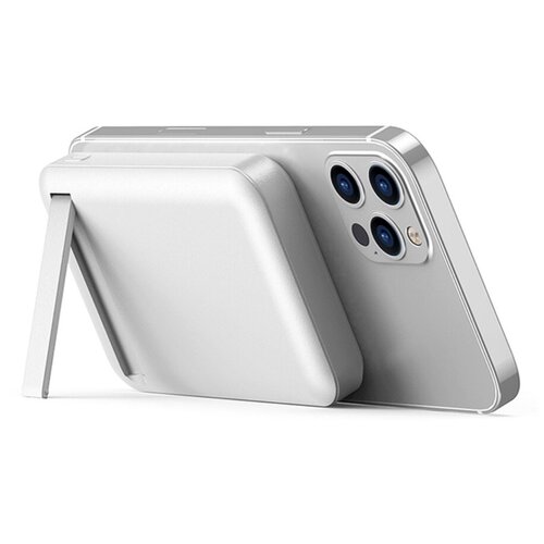 Внешний аккумулятор WiWU Snap Cube Magnetic Wireless Charger Power Bank 10000mAh White 329000₽