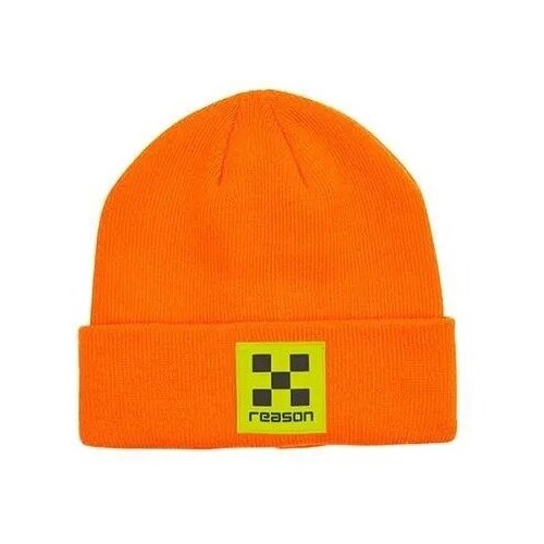 фото Шапка-бини riley оранжевая унисекс (размер os) reason