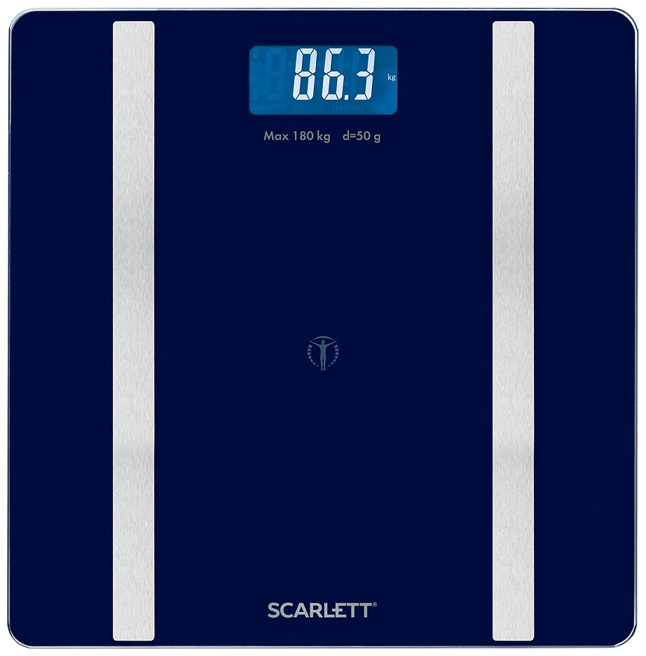 весы напольные SCARLETT SC-BS33ED111 диагностика с Bluetooth - фото №4