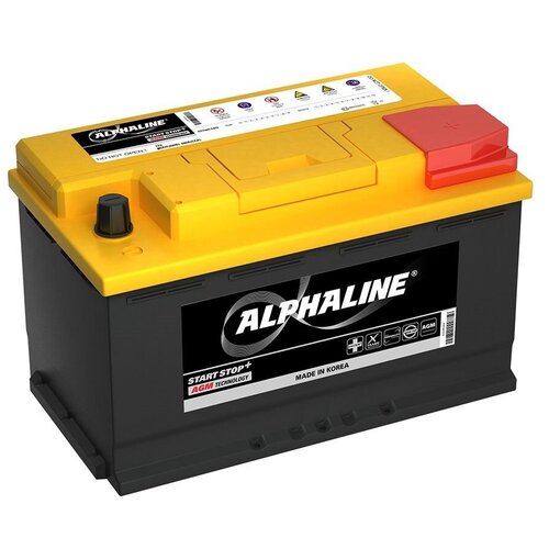 Автомобильный аккумулятор ALPHALINE AGM 80R