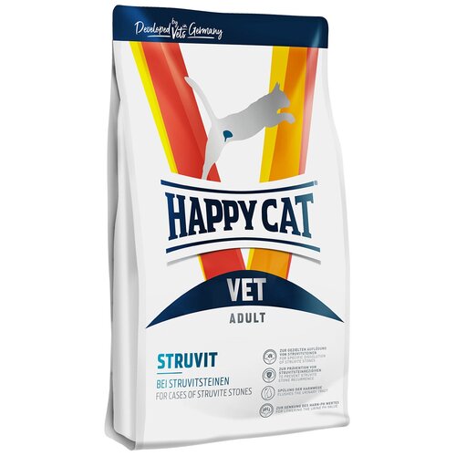 Happy Cat Struvit для кошек при образовании струвитов с домашней птицей - 4 кг