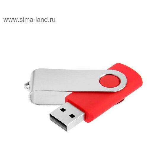 Флешка L 104 R, 32 ГБ, USB2.0, чт до 25 Мб/с, зап до 15 Мб/с, красная 5598792