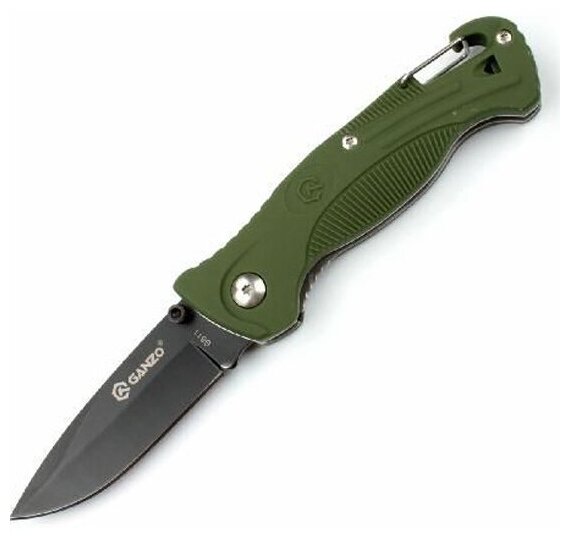 Нож складной Ganzo G611 green, зелёный