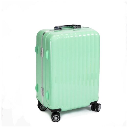 Ambassador Поликарбонатовый чемодан для ручной клади размер S цвета Аквамарин