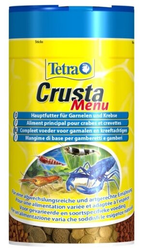 Основной корм для раков и креветок Tetra Crusta Menu 100 мл.
