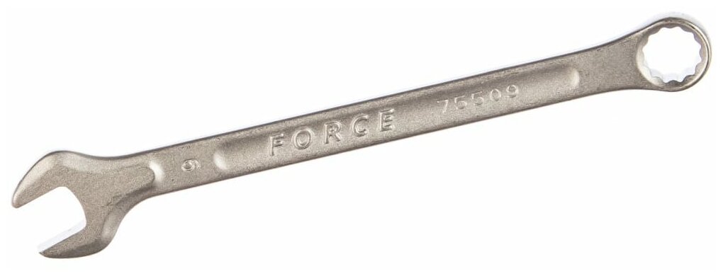 Ключ комбинированный 9мм FORCE 75509 FORCE 75509 - фотография № 5