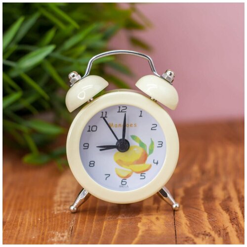 Часы-будильник Mini mango (yellow)