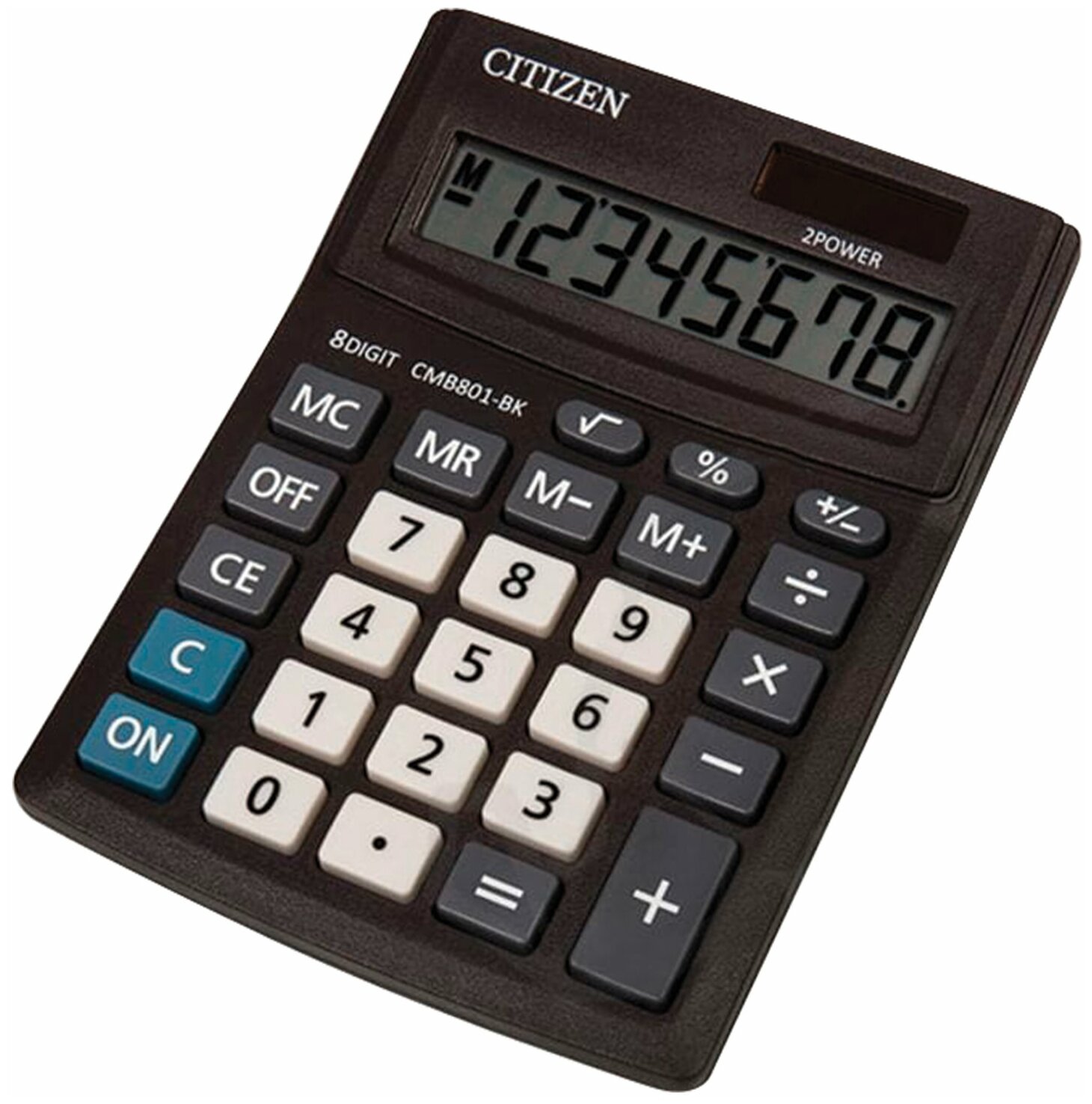Citizen Калькулятор настольный 8-разрядный CMB801BK 102 х 137 х 31