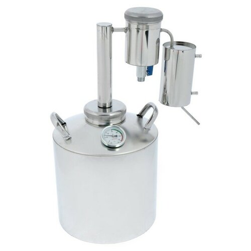 Дистиллятор Лидер-3 16 л большой разборный сухопарник со сливом термометр 1506100₽