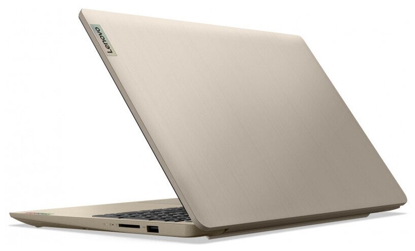 156 Ноутбук Lenovo Ideapad IP3 15ITL6 1920x1080Intel Core i5 1135G7 RAM 12 ГБ SSD 512 ГБ Intel UHD Graphics 82H801F8RM золотистый