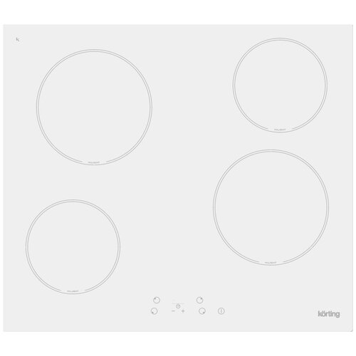 Электрическая варочная панель Korting HK 60001, белый