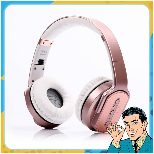 Наушники беспроводные Bluetooth накладные с режимом портативной колонки SODO MH2 складные игровые наушники для компьютера и для iphone и android 369900₽