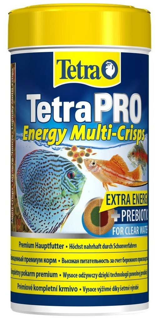 Корм для аквариумных рыб Tetra TetraPRO Energy Multi-Crisps 250 мл (чипсы)