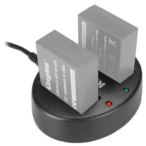 Зарядное устройство двойное KingMa BM015 для NP-W126126S 129000₽