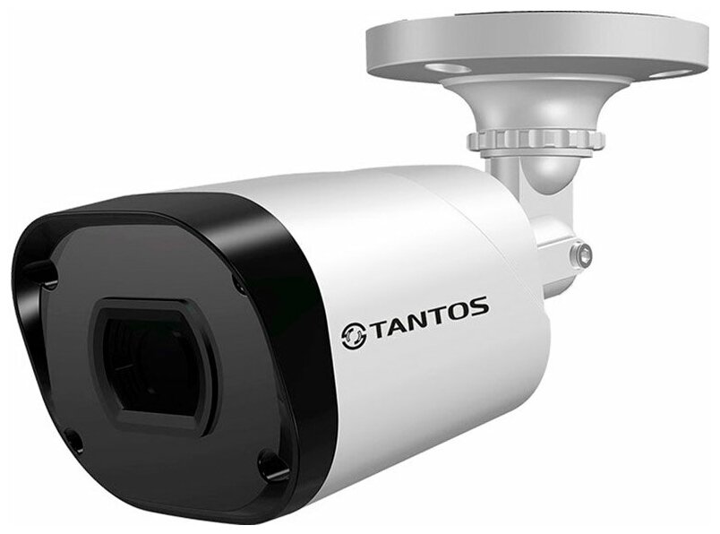 Видеокамера Tantos уличная цилиндрическая 4в1 (AHD, TVI, CVI, CVBS) 2 МП с ИК-подсветкой, пластиковый корпус - фото №2