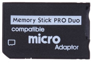 Memory Stick MS Pro Duo Адаптер переходник карты Micro SD для Sony PSP