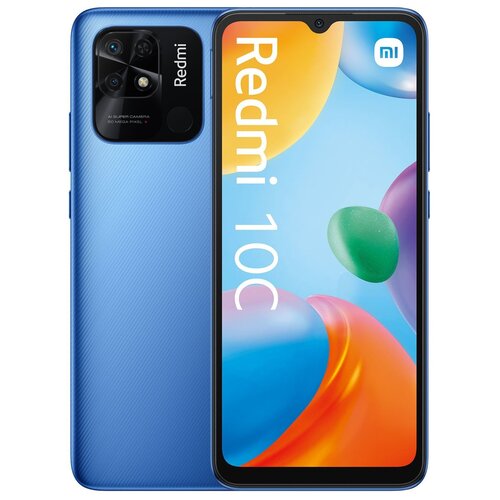 Смартфон Xiaomi Redmi 10C NFC 4/64GB RU,зеленая мята