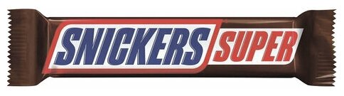 Шоколадный батончик SNICKERS "Super" 32 шт по 80 г