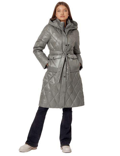 Куртка пальто утепленное женское зимнее 448602