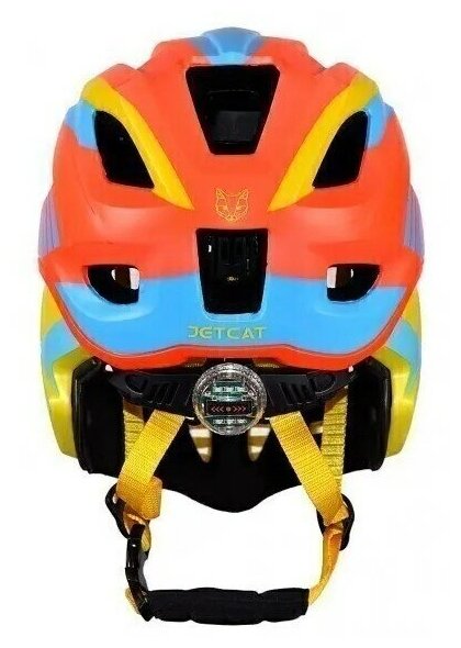Шлем - JETCAT - Raptor - размер "M" (53-58см) - Orange - FullFace- защитный - велосипедный - велошлем - детский