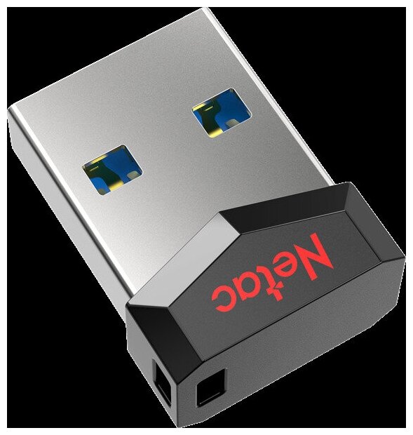 Накопитель USB 20 16GB Netac NT03UM81N-016G-20BK чёрный