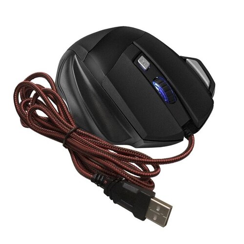 Мышь ExeGate EX289487RUS Gaming Standard Laser GML-793 USB лазерная 800160024003200dpi 7 кнопок и колесо прокрутки балансировочные грузики 36г длина кабеля 15м черная Color box 797₽