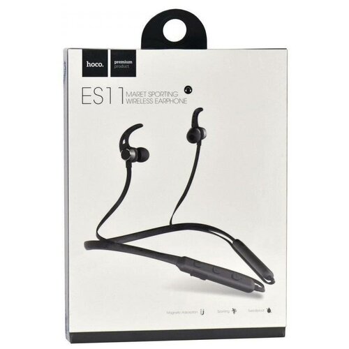 Беспроводные наушники для спорта Hoco ES11 BT42120mAh6ч черные 179000₽